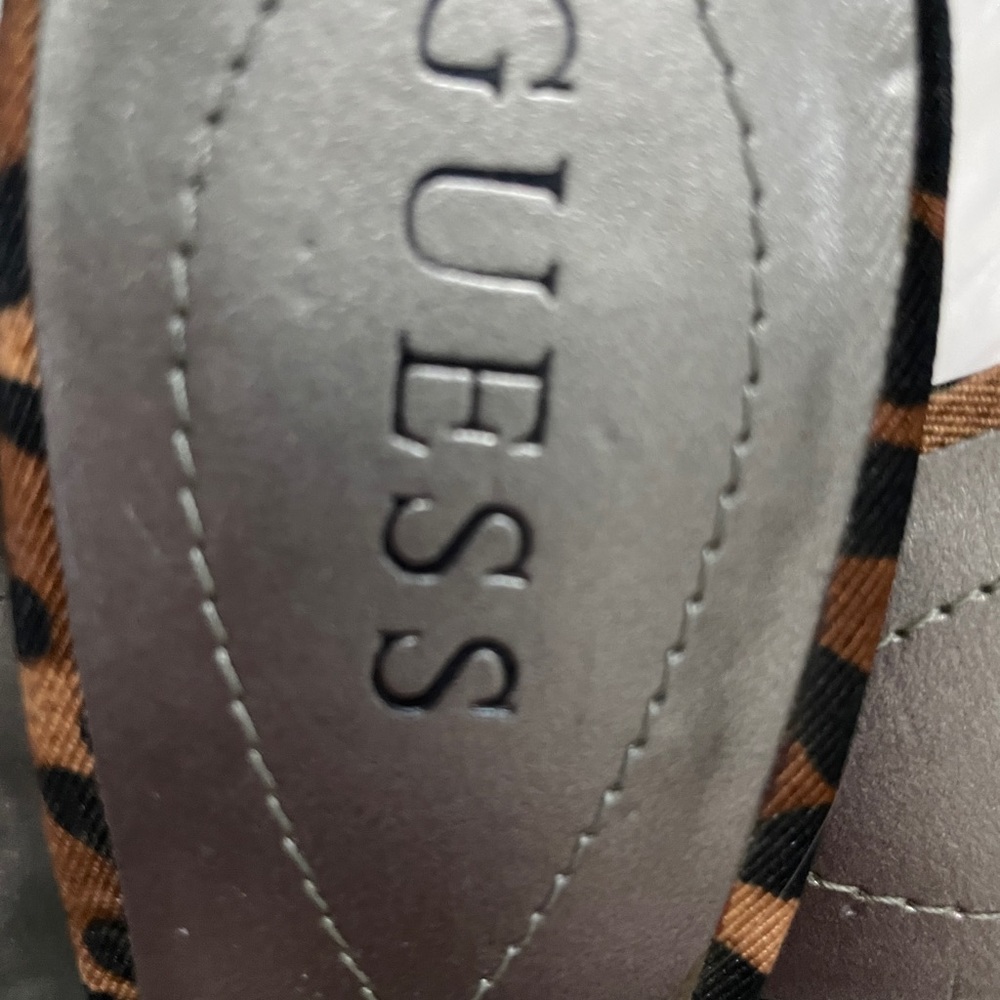Guess Animal Print Slip on Heels - Picture 9 of 12